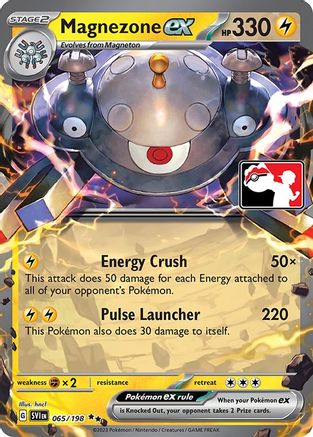 Magnezone ex 65 - Prize Pack Series Three Holofoil