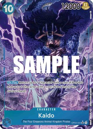 Kaido (Alternate Art) (OP04-044) - Kingdoms of Intrigue Foil