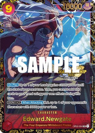 Edward.Newgate (Championship 2023) (OP02-004) - One Piece Promotion Cards Foil