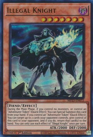 Illegal Knight (MP23-EN072) - 25th Anniversary Tin: Dueling Heroes Mega Pack 1st Edition