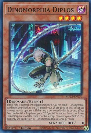 Dinomorphia Diplos (MP23-EN010) - 25th Anniversary Tin: Dueling Heroes Mega Pack 1st Edition