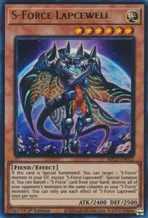 S-Force Lapcewell (MP23-EN012) - 25th Anniversary Tin: Dueling Heroes Mega Pack 1st Edition