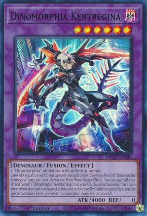 Dinomorphia Kentregina (MP23-EN020) - 25th Anniversary Tin: Dueling Heroes Mega Pack 1st Edition