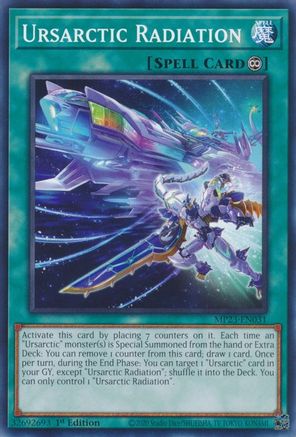 Ursarctic Radiation (MP23-EN031) - 25th Anniversary Tin: Dueling Heroes Mega Pack 1st Edition