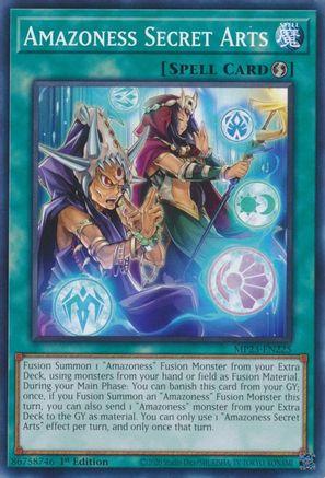 Amazoness Secret Arts - MP23-EN225 - 25th Anniversary Tin: Dueling Heroes Mega Pack 1st Edition