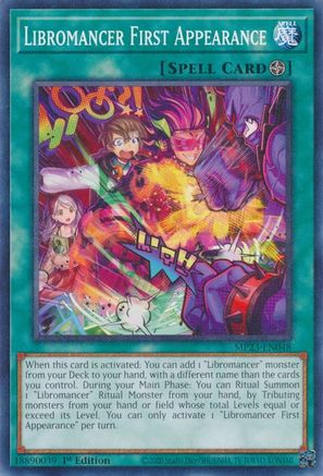Libromancer First Appearance (MP23-EN048) - 25th Anniversary Tin: Dueling Heroes Mega Pack 1st Edition