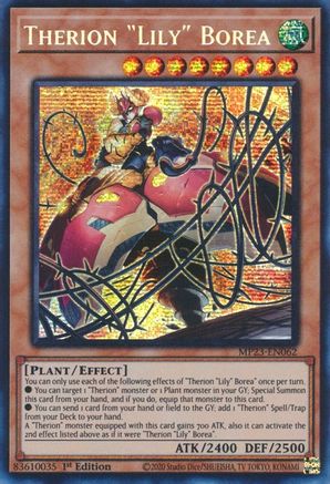 Therion "Lily" Borea (MP23-EN062) - 25th Anniversary Tin: Dueling Heroes Mega Pack 1st Edition
