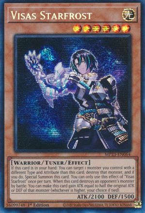 Visas Starfrost (MP23-EN064) - 25th Anniversary Tin: Dueling Heroes Mega Pack 1st Edition