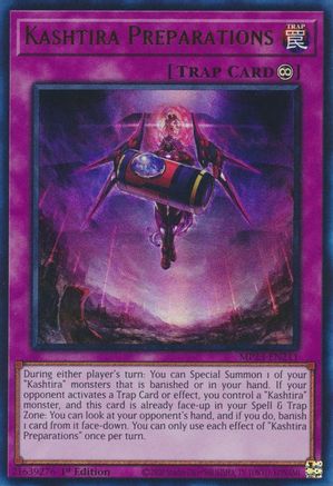 Kashtira Preparations (MP23-EN211) - 25th Anniversary Tin: Dueling Heroes Mega Pack 1st Edition