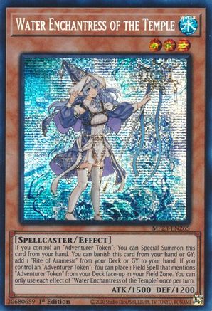 Water Enchantress of the Temple (MP23-EN265) - 25th Anniversary Tin: Dueling Heroes Mega Pack 1st Edition