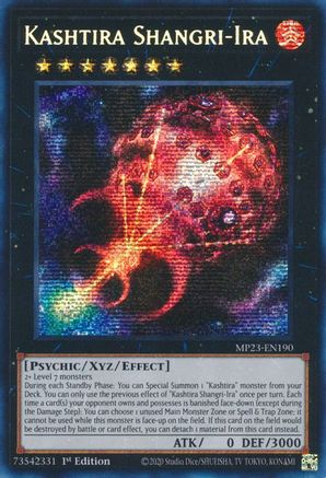 Kashtira Shangri-Ira (MP23-EN190) - 25th Anniversary Tin: Dueling Heroes Mega Pack 1st Edition
