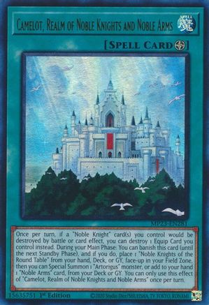 Camelot, Realm of Noble Knights and Noble Arms (MP23-EN281) - 25th Anniversary Tin: Dueling Heroes Mega Pack 1st Edition