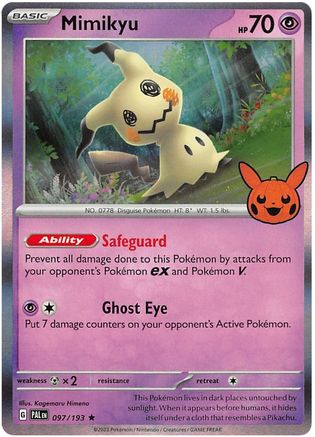 Mimikyu 97 - Trick or Trade BOOster Bundle 2023