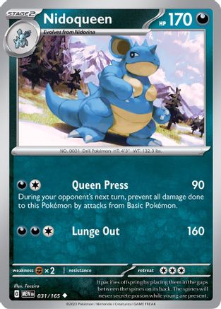 Nidoqueen 31 - SV Scarlet & Violet 151