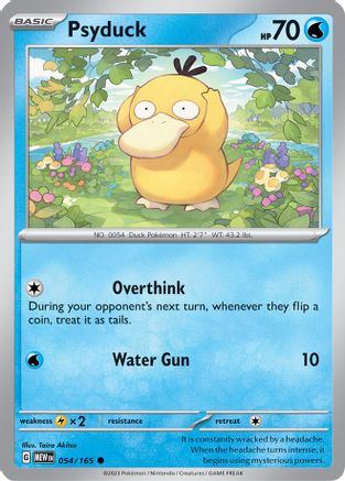 Psyduck - 054/165 54 - SV Scarlet and Violet 151