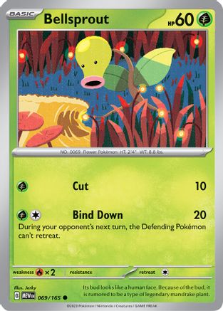 Bellsprout 69 - SV Scarlet & Violet 151 Reverse Holofoil