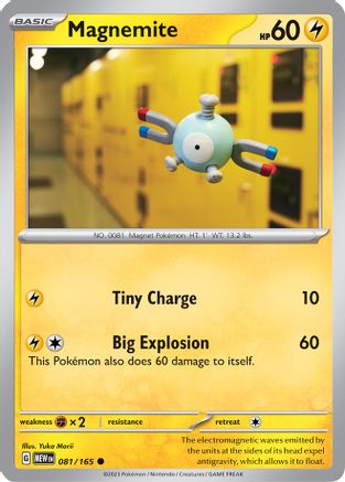 Magnemite 81 - SV Scarlet and Violet 151