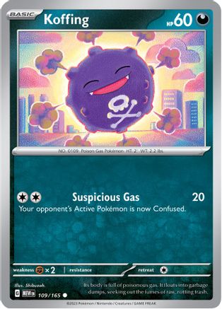 Koffing 109 - SV Scarlet and Violet 151