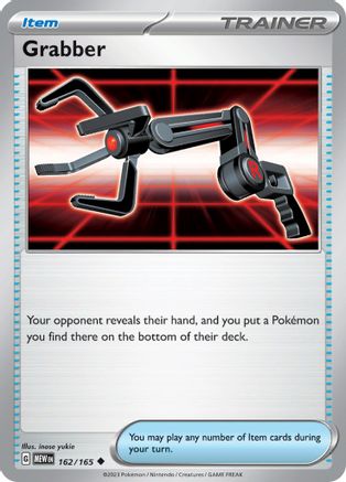 Grabber 162 - SV Scarlet & Violet 151 Reverse Holofoil