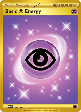 Basic Psychic Energy - 207/165 207 - SV Scarlet and Violet 151 Holofoil