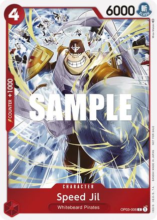 Speed Jil (Dash Pack) (OP03-006) - Kingdoms of Intrigue Foil