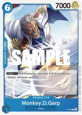 Monkey.D.Garp (Sealed Battle Kit Vol. 1) (P-054) - One Piece Promotion Cards