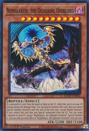 Nephilabyss, the Ogdoadic Overlord (AGOV-EN016) - Age of Overlord 1st Edition