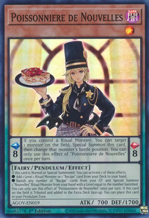 Poissonniere de Nouvelles (AGOV-EN019) - Age of Overlord 1st Edition