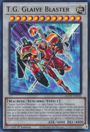 T.G. Glaive Blaster (AGOV-EN036) - Age of Overlord 1st Edition