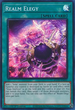 Realm Elegy (AGOV-EN052) - Age of Overlord 1st Edition