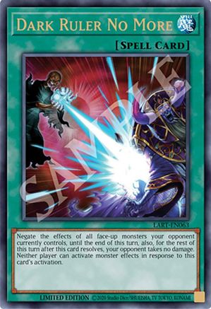 Dark Ruler No More (LART-EN063) - The Lost Art Promotion Limited