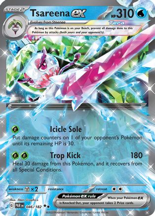 Tsareena ex - 046/182 46 - SV04 Paradox Rift Holofoil