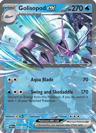 Golisopod ex 50 - SV04 Paradox Rift Holofoil