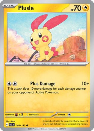 Plusle 60 - SV04 Paradox Rift