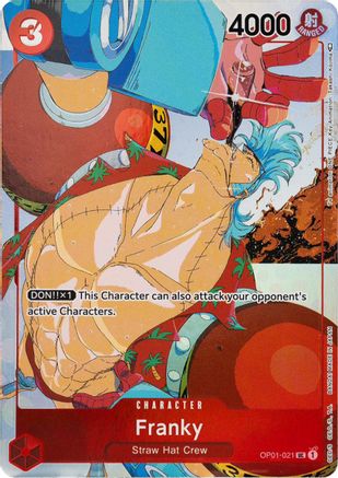 Franky (Gift Collection 2023) (OP01-021) - One Piece Promotion Cards Foil