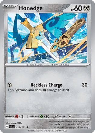 Honedge 131 - SV04 Paradox Rift Reverse Holofoil