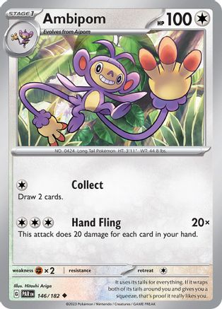 Ambipom - 146/182 - SV04 Paradox Rift