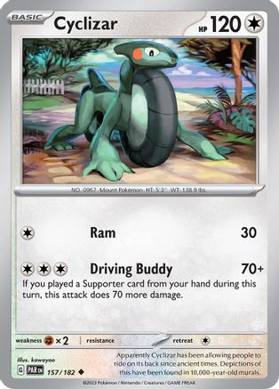 Cyclizar - 157/182 157 - SV04 Paradox Rift Reverse Holofoil