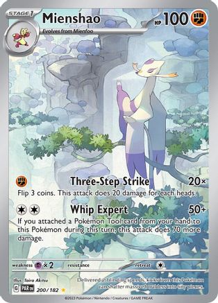 Mienshao 200 - SV04 Paradox Rift Holofoil