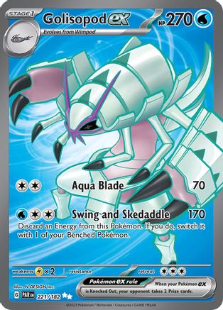 Golisopod ex 221 - SV04 Paradox Rift Holofoil