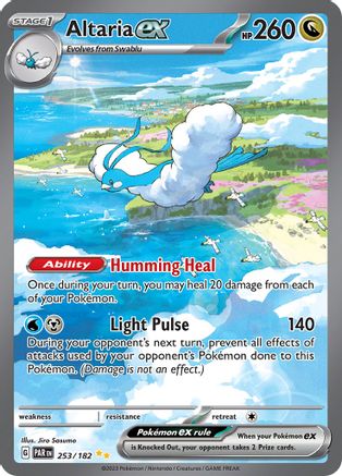 Altaria EX - 253/182 - SV04 Paradox Rift Holofoil