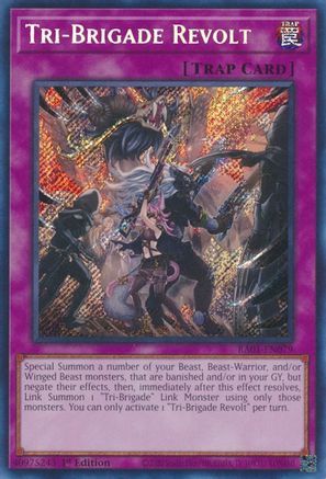 Tri-Brigade Revolt (Secret Rare) (RA01-EN079) - 25th Anniversary Rarity Collection 1st Edition