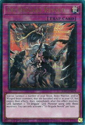 Tri-Brigade Revolt (PUR) (RA01-EN079) - 25th Anniversary Rarity Collection 1st Edition