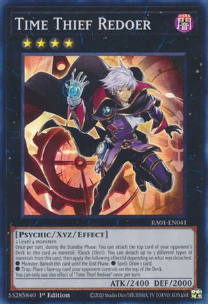 Time Thief Redoer (RA01-EN041) - 25th Anniversary Rarity Collection 1st Edition