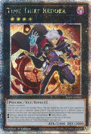 Time Thief Redoer (Quarter Century Secret Rare) (RA01-EN041) - 25th Anniversary Rarity Collection 1st Edition
