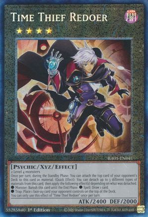 Time Thief Redoer (PCR) (RA01-EN041) - 25th Anniversary Rarity Collection 1st Edition