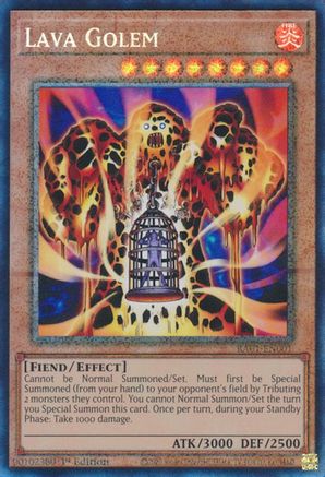 Lava Golem (PCR) (RA01-EN001) - 25th Anniversary Rarity Collection 1st Edition