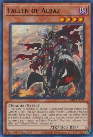 Fallen of Albaz (UR) (RA01-EN021) - 25th Anniversary Rarity Collection 1st Edition