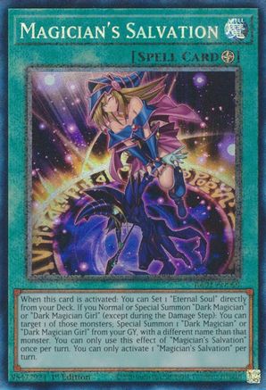 Magician's Salvation (PCR) (RA01-EN068) - 25th Anniversary Rarity Collection 1st Edition