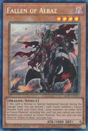 Fallen of Albaz (PCR) (RA01-EN021) - 25th Anniversary Rarity Collection 1st Edition